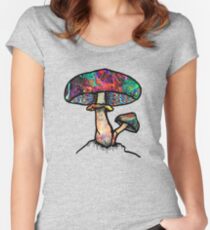 Papa Shroom Women's Fitted Scoop T-Shirt