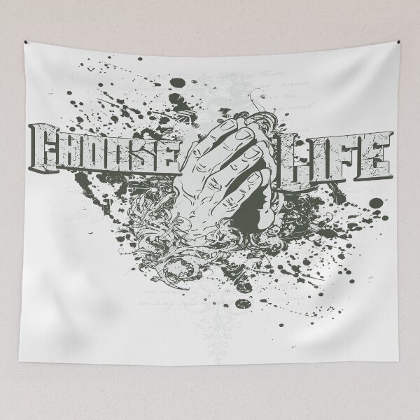 Item preview, Choose Life Prayer designed and sold by leen12 Art Designs Prints.
