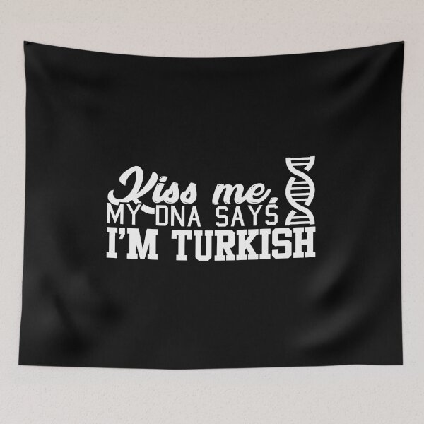 Item preview, Kiss me I'am Turkish designed and sold by Nessshirts.