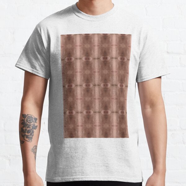 #tile #pattern, #old, #design, #abstract, #wallpaper, #decoration, #art, #retrostyle Classic T-Shirt