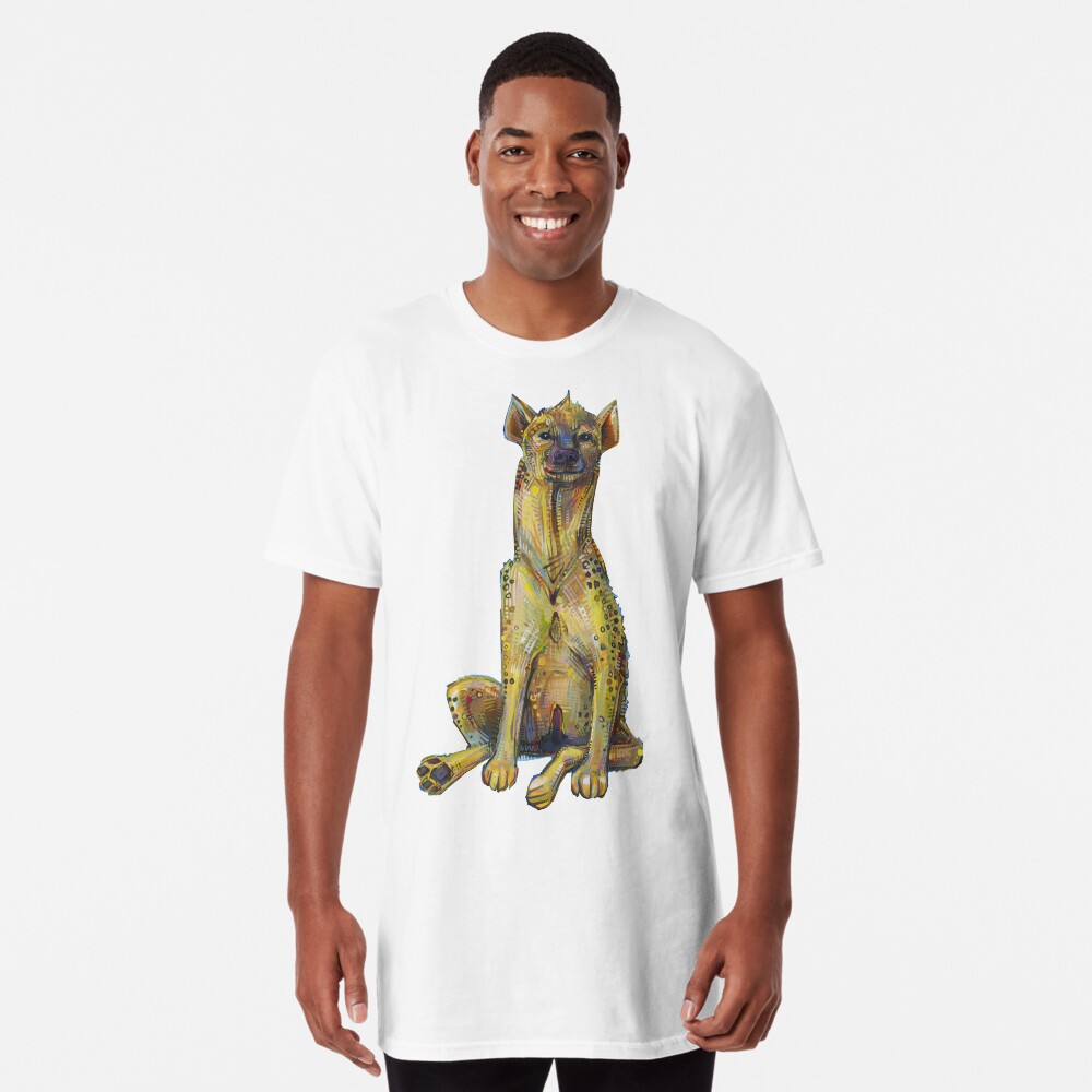 Spotted hyena painting - 2012 Long T-Shirt