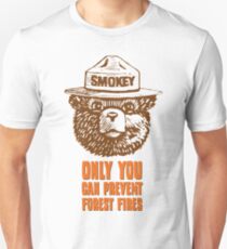 Smokey the Bear Slim Fit T-Shirt