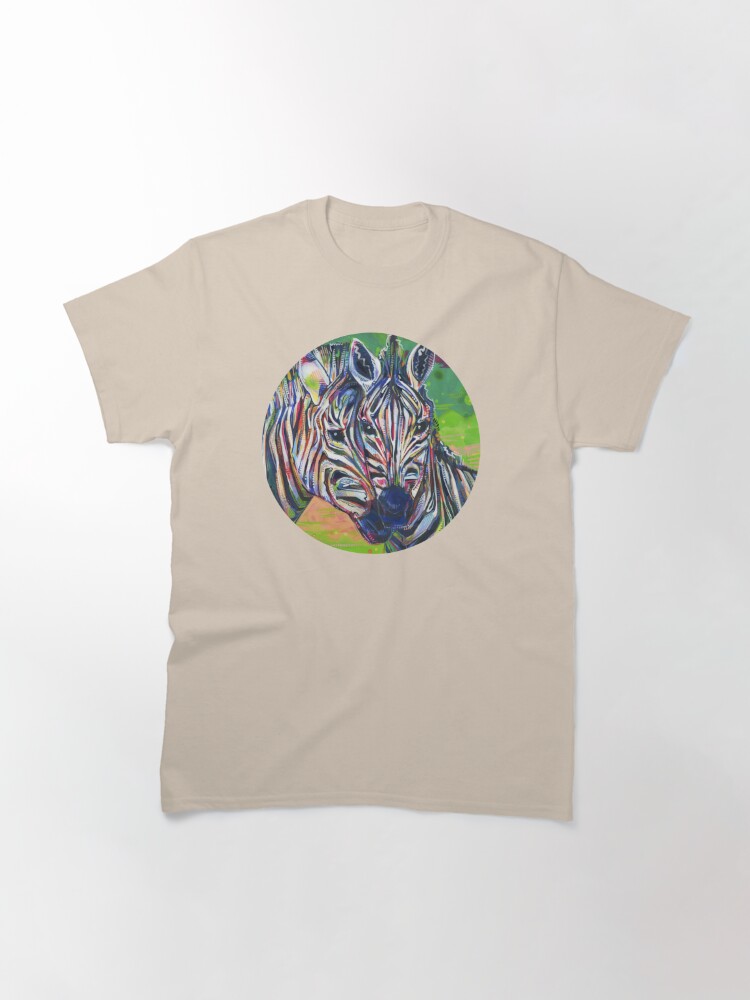 Alternate view of Zebras Painting - 2012 Classic T-Shirt