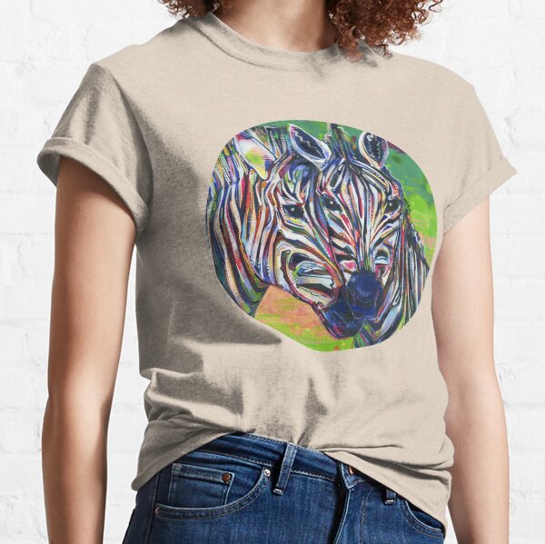 Zebras Painting - 2012 Classic T-Shirt