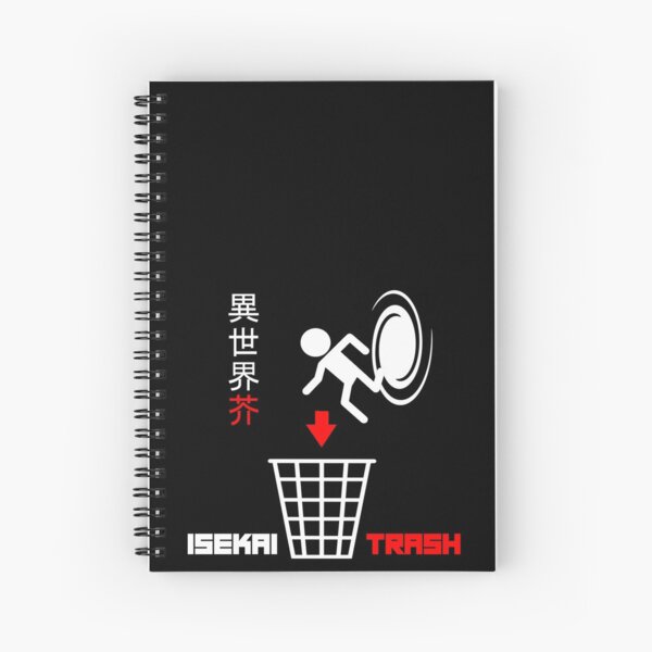 Isekai Trash Spiral Notebook