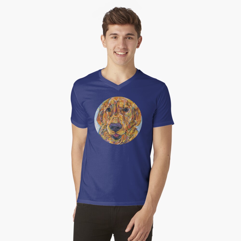 Item preview, V-Neck T-Shirt designed and sold by gwennpaints.