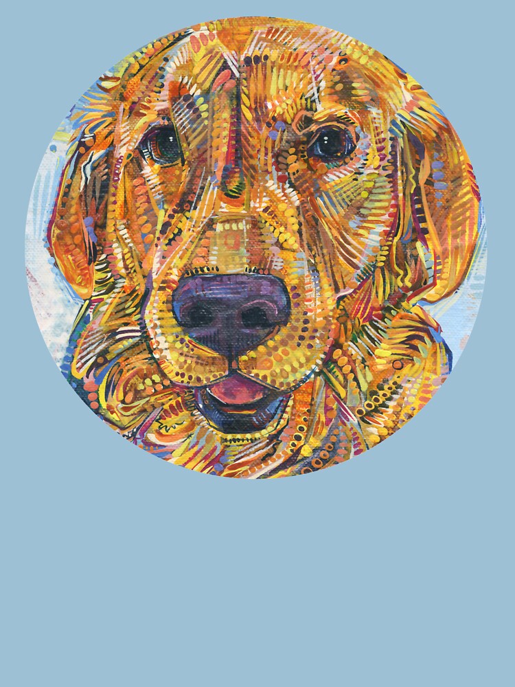 Golden Retriever Painting - 2016 by gwennpaints