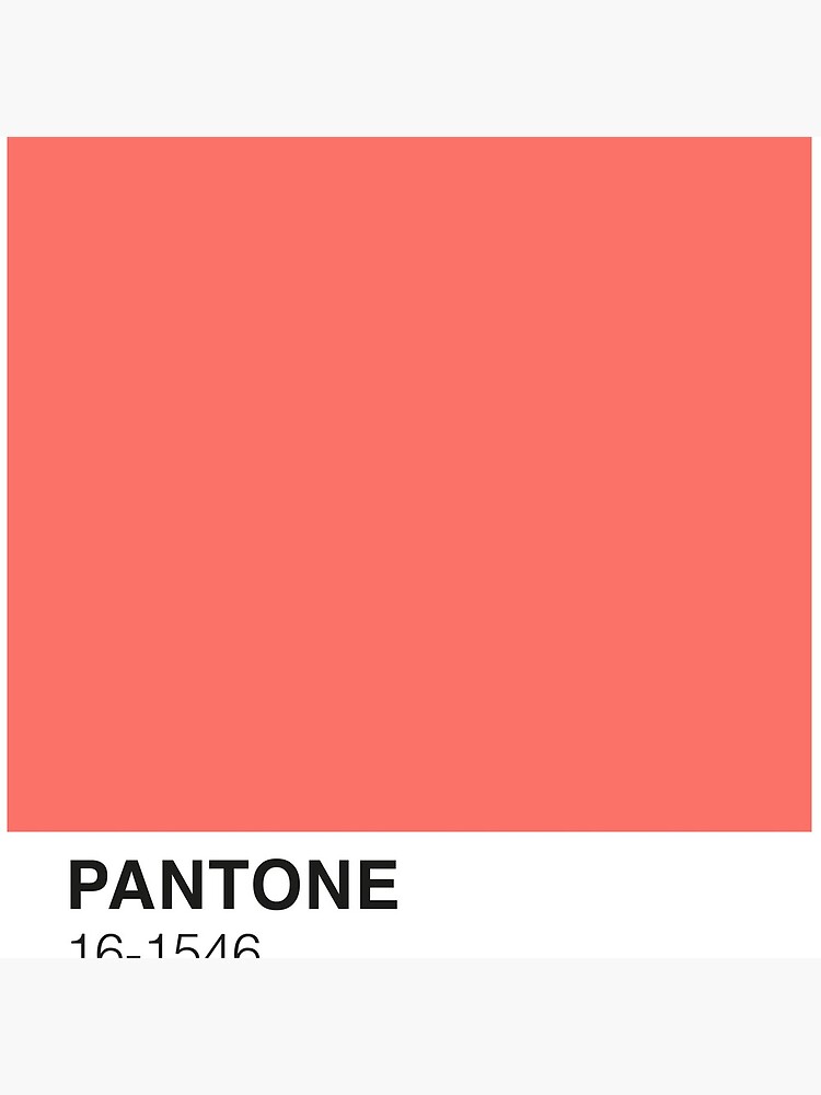 Living Coral Pantone by PineappleInk