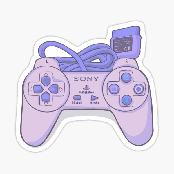Playstation 1 Pad Pegatina
