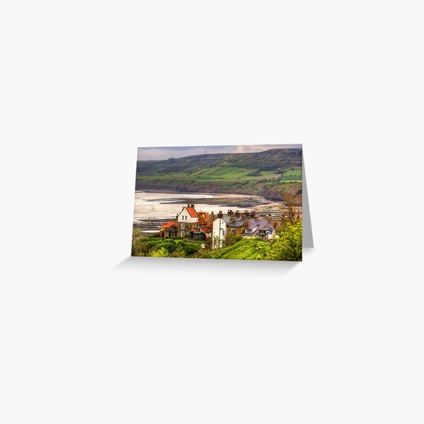 First view of Robin Hood's Bay Greeting Card