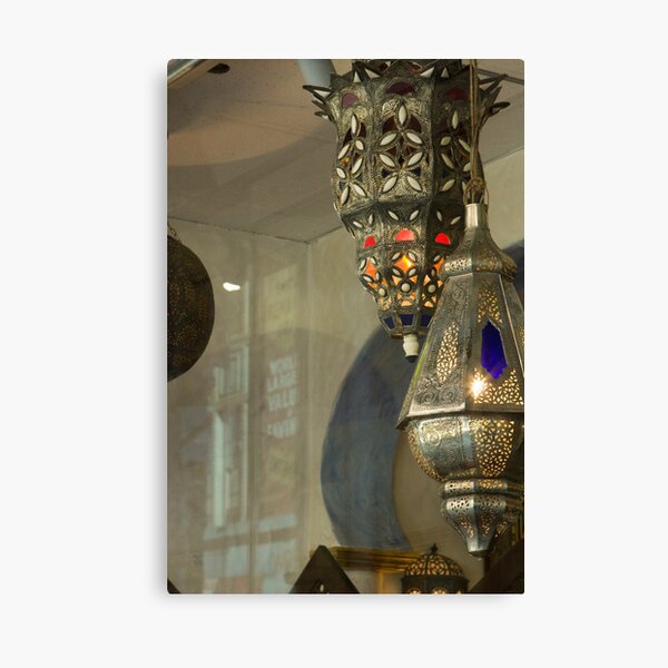 Moroccan Lanterns Canvas Print