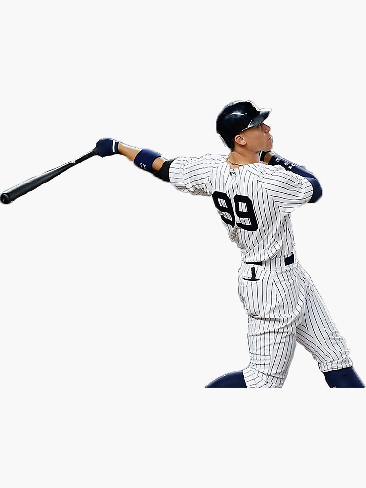 Aaron Judge Captain Jersey Artwork Graphic  Sticker for Sale by