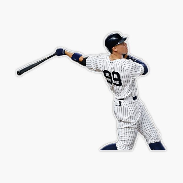 Pegatina for Sale con la obra «Aaron Judge HR» de devinobrien