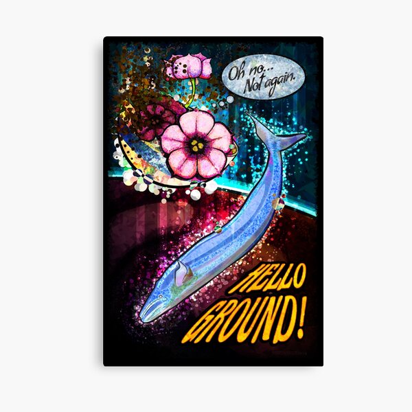 Hello ground! Canvas Print