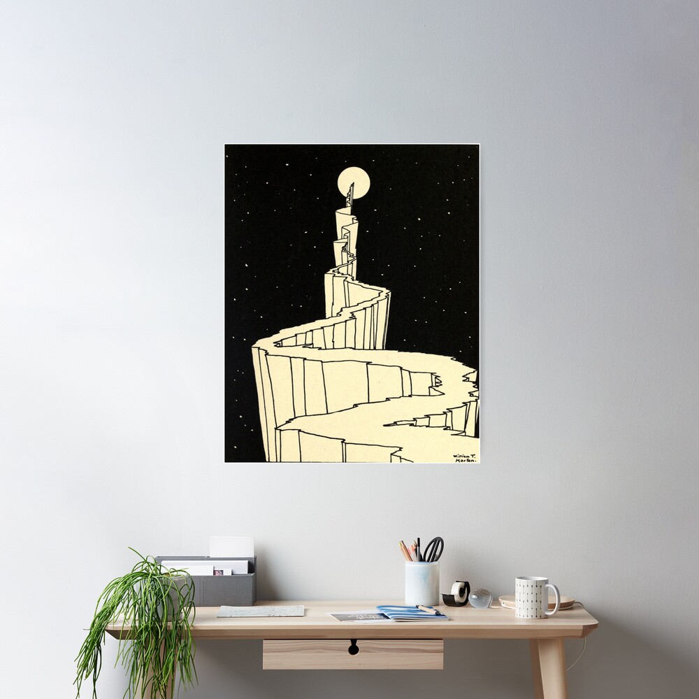 The Path to the Moon Poster