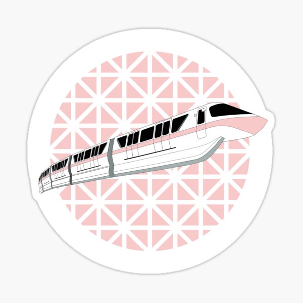 Item preview, Millennial Pink Epcot Monorail designed and sold by FandomTrading.
