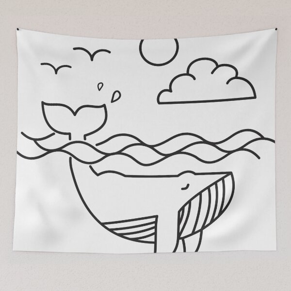 Item preview, Sleeping whale designed and sold by HeliasterRico.