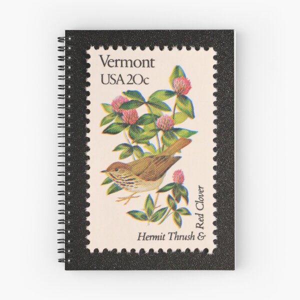 Item preview, 1982 20c Vermont State Bird & Flower Postage Stamp designed and sold by Chris Coates Photography.com.