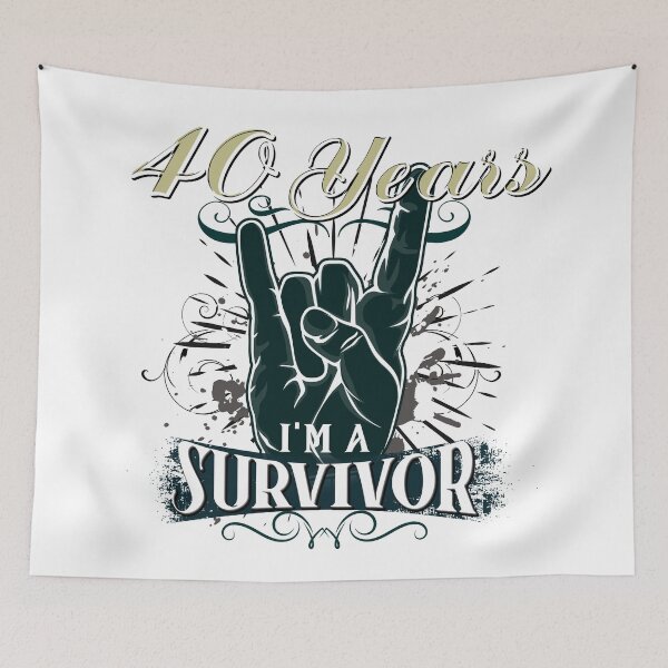 Item preview, Rocker - 40th Birthday designed and sold by JIGGO.