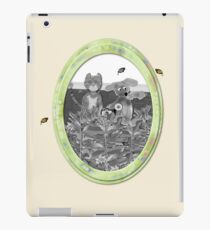 Vinilo o funda para iPad Algodoncillo blanco y negro