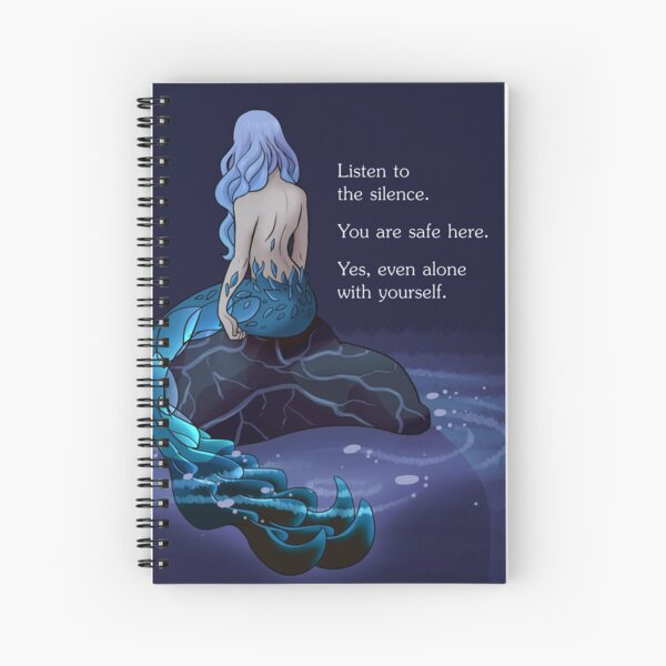 Item preview, "Listen to the Silence" Mermaid designed and sold by thelatestkate.