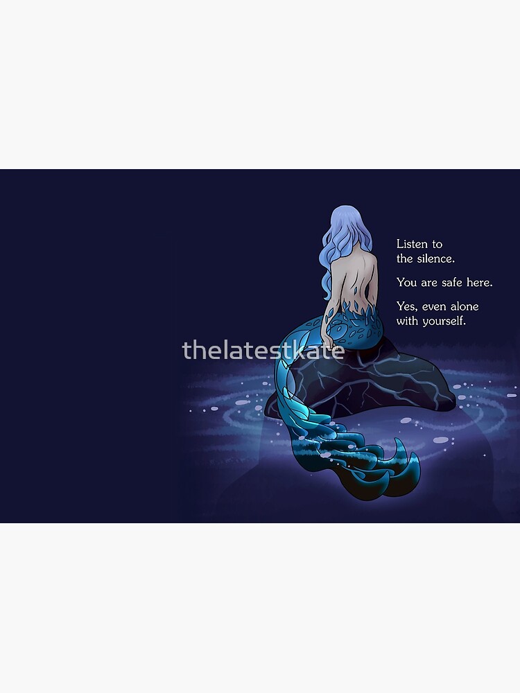 "Listen to the Silence" Mermaid by thelatestkate