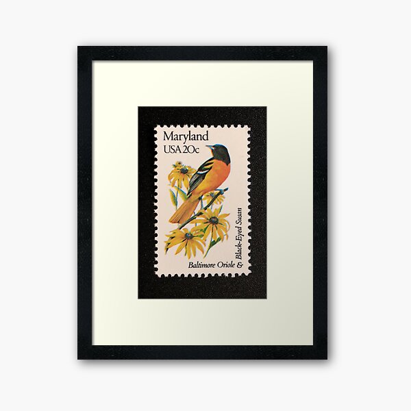Item preview, 1982 20c Maryland State Bird & Flower Postage Stamp designed and sold by Chris Coates Photography.com.