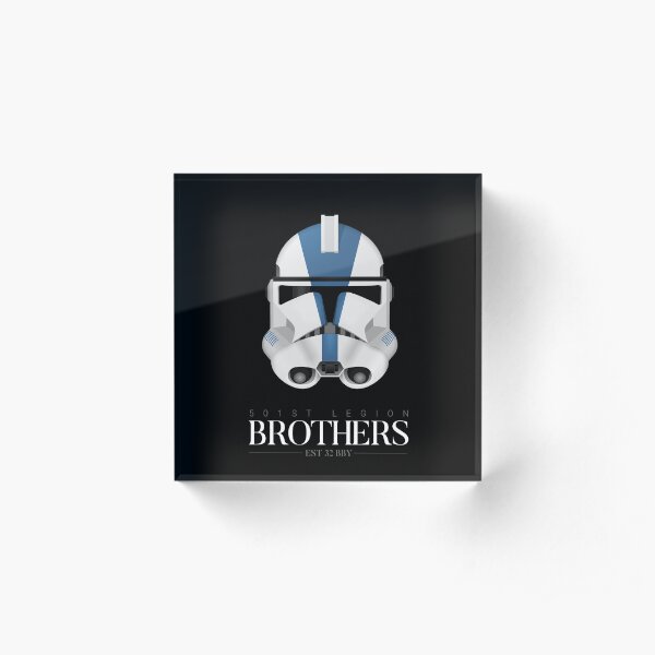 501st Legion Clone Trooper - Brothers Acrylic Block