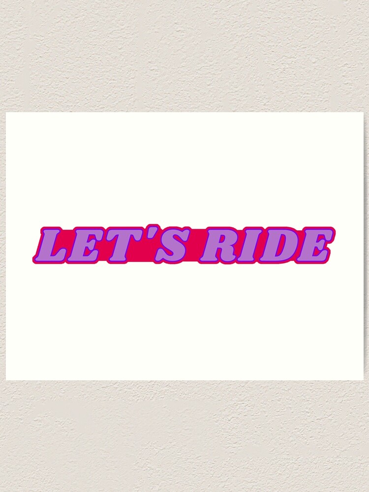 Charli Xcx Let S Ride Vroom Vroom Art Print By Natttyattty Redbubble - vroom vroom charli xcx roblox id
