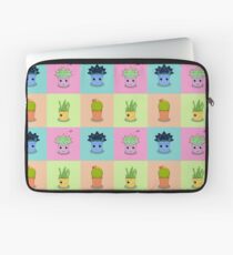 Sukkulente Pop-Art Laptoptasche