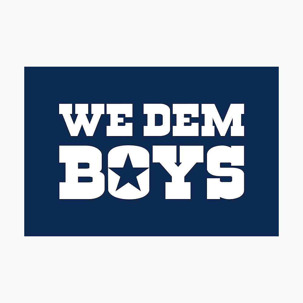 Buy We Dem Boyz Cowboys Svg Png online in USA