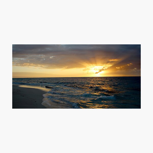 Sunset Beach Photographic Print