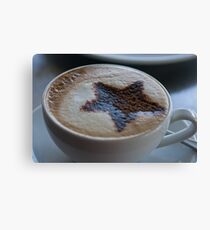 Cappuccino anyone? Canvas Print