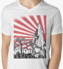 Japanese Landscape T Men's V-Neck T-Shirt