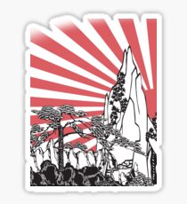 Japanese Landscape T Sticker