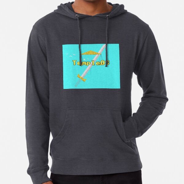Templeos Terry Davis Lightweight Hoodie By Minimalismlab Redbubble