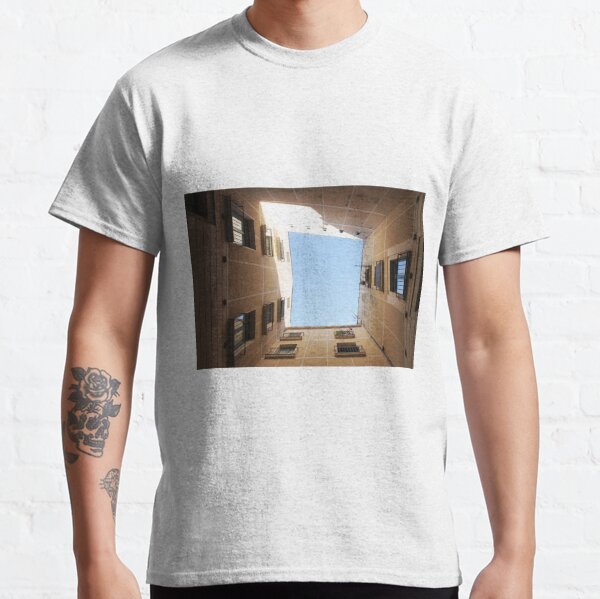 #Sky #indoors, #architecture, #museum, #house, #domesticlife, #day, #builtstructure, #light Classic T-Shirt