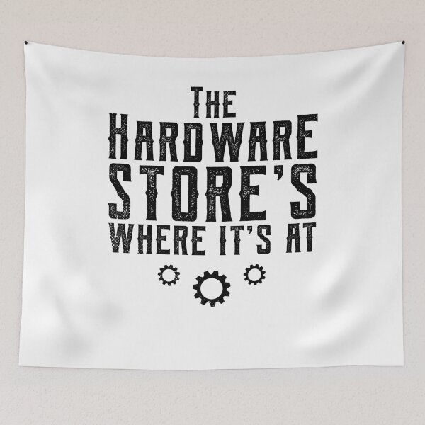 Item preview, I Work At A Hardware Store (v2) designed and sold by BlueRockDesigns.