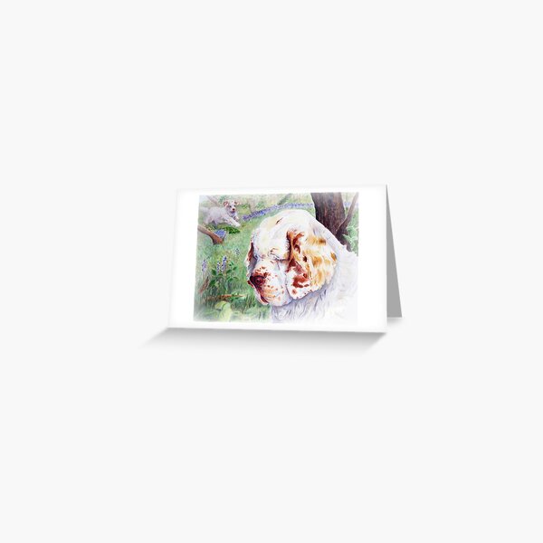 Spring Woodland Greeting Card