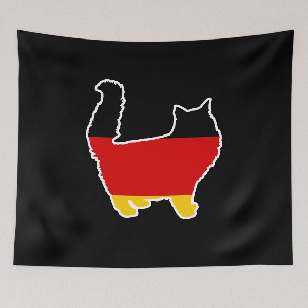 Item preview, American Bobtails Cat Flagge Deutschlands Germany designed and sold by shoppzee.
