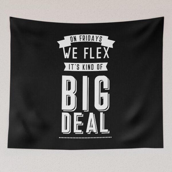 Item preview, On Fridays We Flex (v1) designed and sold by BlueRockDesigns.