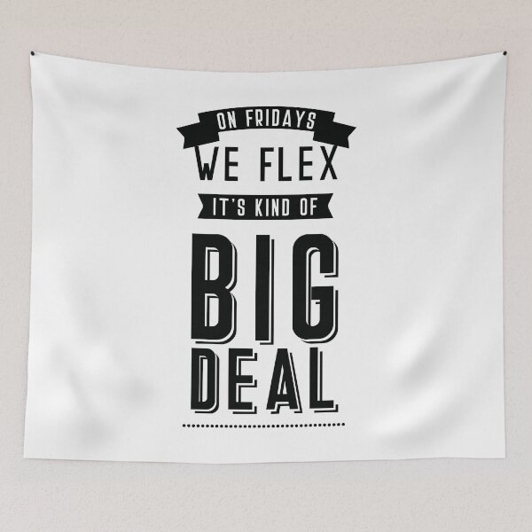 Item preview, On Fridays We Flex (v2) designed and sold by BlueRockDesigns.