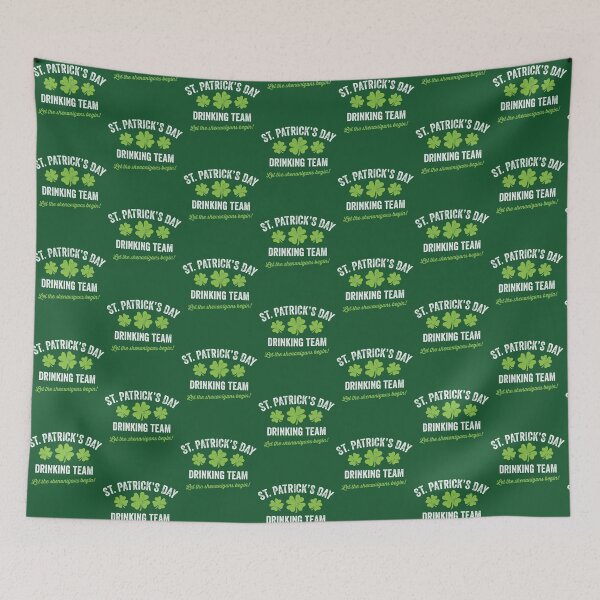 Item preview, St. Patrick's Day Drinking Team shenanigans t-shirt designed and sold by e2productions.