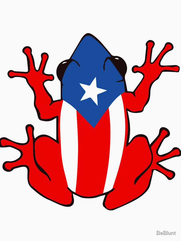 "Coqui Puerto Rican Frog" Tshirt for Sale by BeBlunt Redbubble