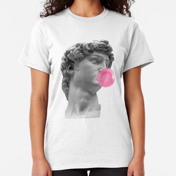 bubble gum nike shirt