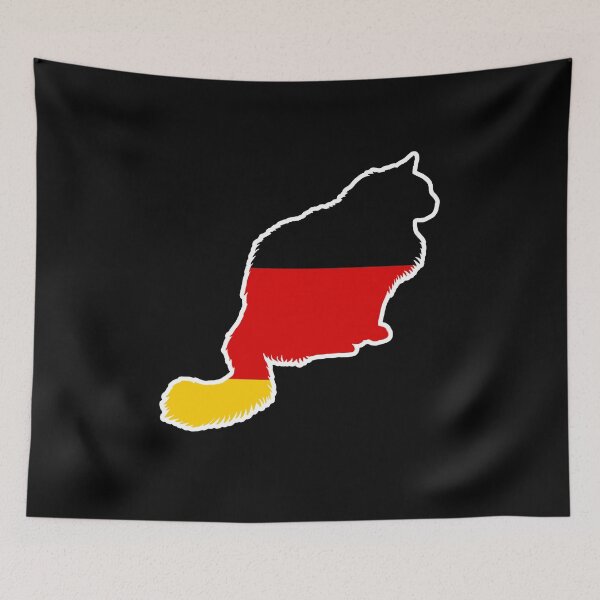 Item preview, Ragdoll Cat Flagge Deutschlands Germany designed and sold by shoppzee.