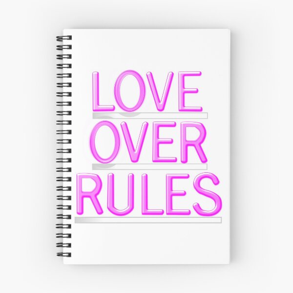 Item preview, Love Over Rules designed and sold by synchronicity11.