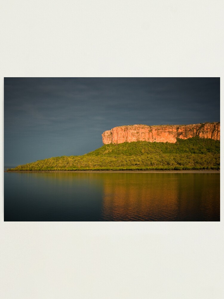 Alternate view of Python Cliffs. Kimberley Coast. Photographic Print