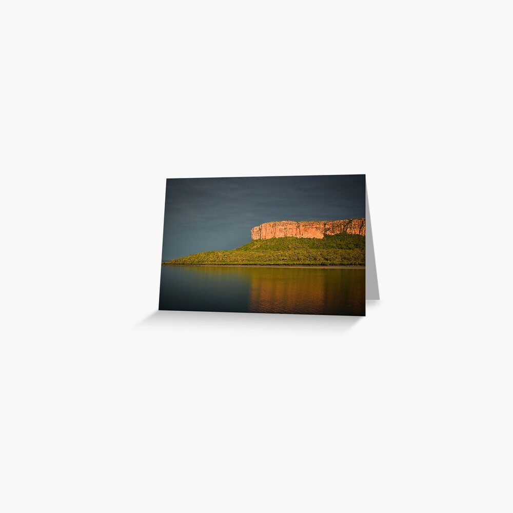 Python Cliffs. Kimberley Coast. Greeting Card