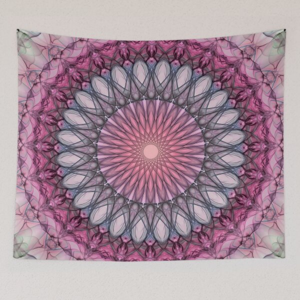 Item preview, Pretty stain glass mandala designed and sold by JBlaminsky.